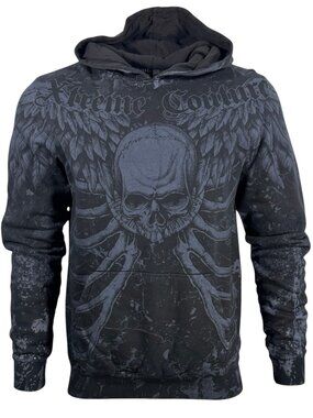 Xtreme Couture By Affliction Men's Pullover Hoodie Python